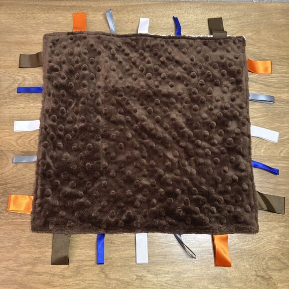 Lot 2 Carters Sloth Lovey Taggie Blankie Security Plush Baby Toy infant crib - Picture 11 of 13